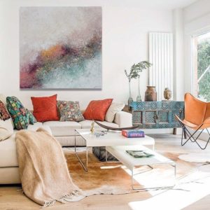 Cuadro Espuma Coral