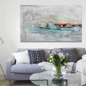 Cuadro Puerto Azul
