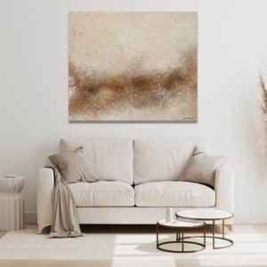 Cuadro Coral Beige