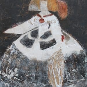 Cuadro Menina Vintage