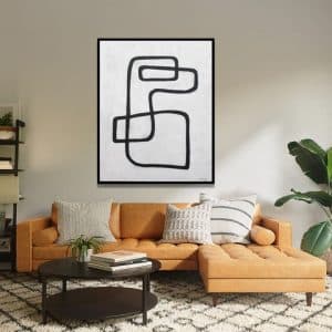 Cuadro Outlet Octano Negro