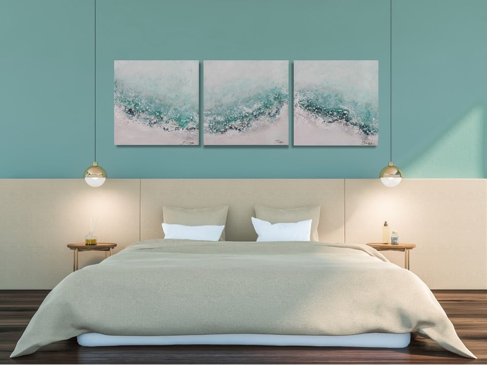 elegantes cuadros para dormitorios