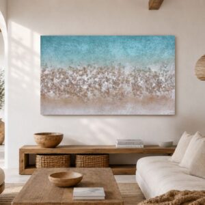 Caribe Turquesa 170x100 - PIEZA ÚNICA